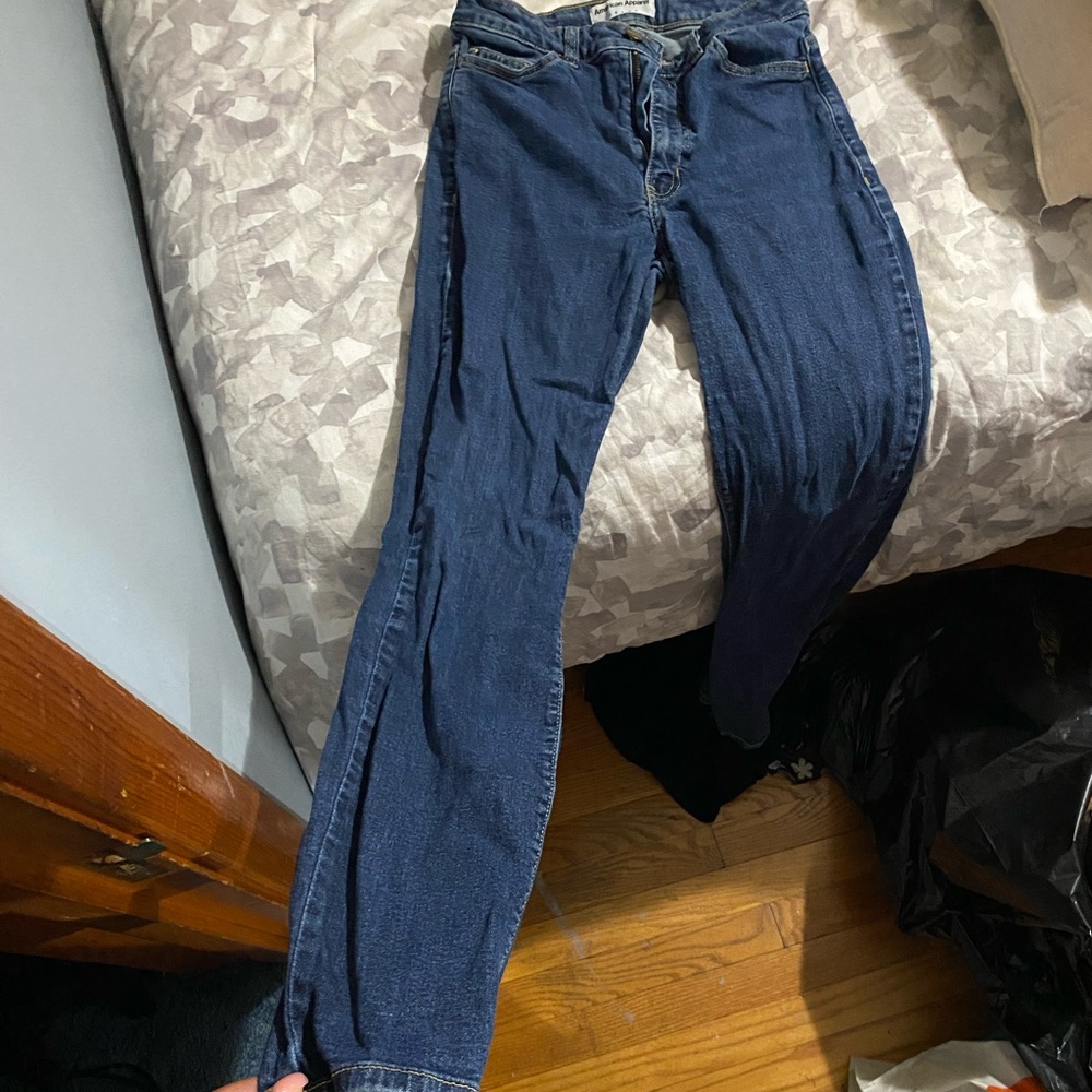 American apparel jeans size 2